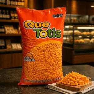 Que Totis 3 kg Bag - Choose Your Favorite: Cheese or Chile Flavor Snack
