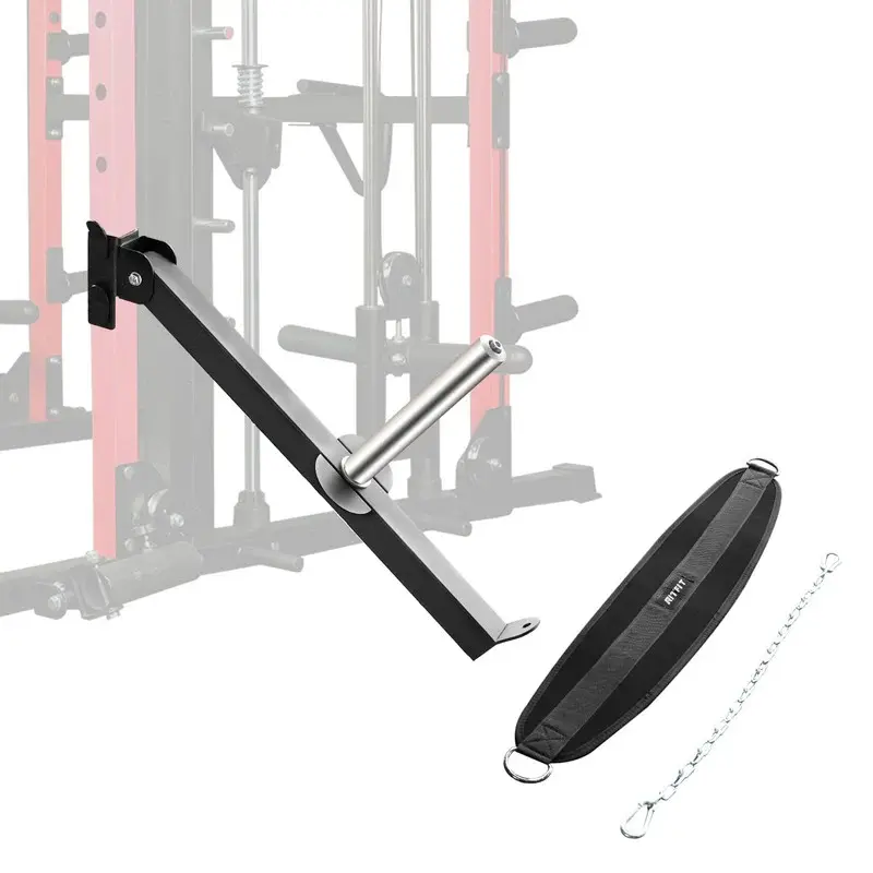 RITFIT Steel Belt Squat Attachment for 2"x2", 2"x3" & 3"x3" Power Racks, Modular & Adjustable Strength Training Accessory with Enhanced Stability, 350 lbs Capacity, Adjustable Exercise Machine, Squat Fitness Machine
