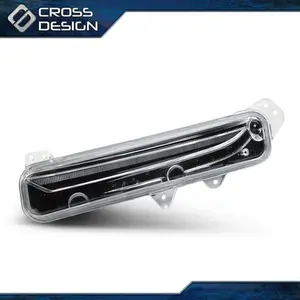 CROSSDESIGN LED Fog Light Clear Lens Fit For 2016-2017 Lincoln MKX Left Driver FA1Z13200D