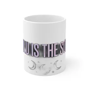 Delulu Is The Solulu Manifestation Graphic — Mug