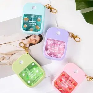 Moisturizing Hand Sanitizer Spray Bottle, Portable Travel Size, Clean Hands, Moisturizing Mist, No-Flush Hand Gel, Home & Travel Pack