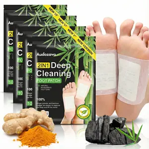 Detox Patches for Feet, Natural Bamboo Charcoal, Stress Relief & Better Sleep Support Deep Foot Care with Herbal Healthcare Solution Wellness Therapy & Fitness Ginger & Vinegar Detox Foot Patches Toxin Removal mothersdaygift Summer Vibes