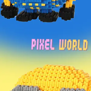 【BOMBGO 】Strress Relief, DIY accessories  Toys,Birthday Gift,Christmas Gift,Educational Building Blocks,Trend Decoration,Cool Gifts,Brick,Family Bonding BlackFriday Christmas