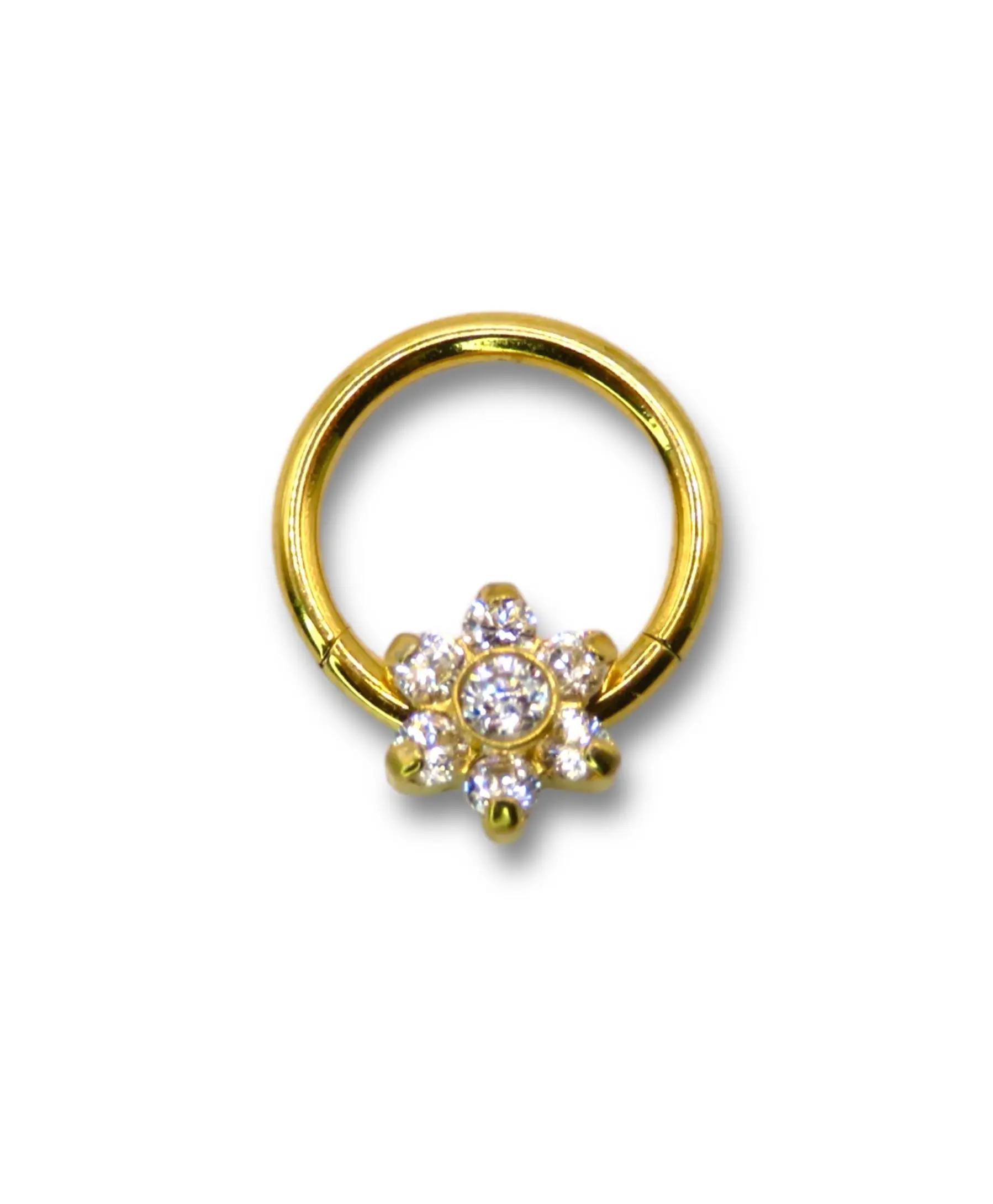 Flower Septum jewelry Piercing Nose - Fashion Accessory