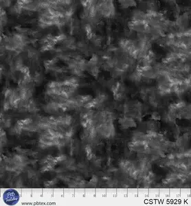 108 inches Wide Back - Black Color Stories - 100% Cotton - P&B Textiles