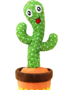 Baby Toys 0-6 3-6 6-12 12-18 Months Dancing Talking Cactus, Toddler Boys Girls Gifts for 2 3 4 5 6 7 8 9 10 Month Old Baby Toys for 1 Year Old Boy Girl
