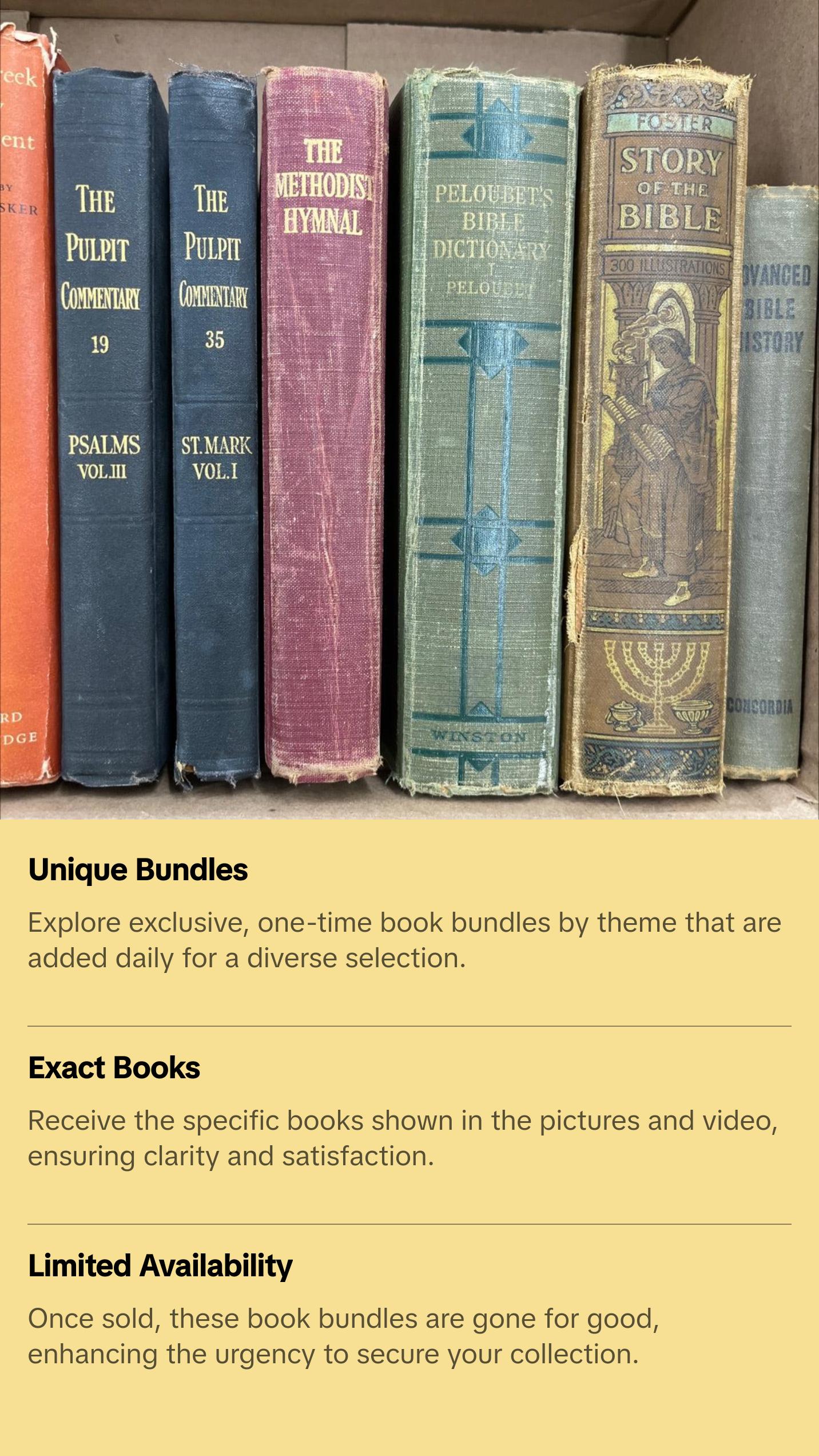 Vintage Adult Christian Bundle 13 books