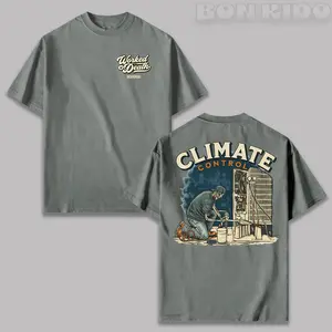 Workman 'Climate Control' T-Shirt Limited Edition Graphic Tee HVAC Technician Design Bold Streetwear Comfortable Fit