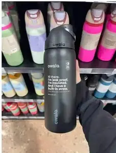 Owala “FreeSip” Insulated Stainless Steel Water Bottle with 2-in-1 Drinking Spout