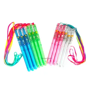 Light Up Party Necklace Wand - 12 pcs Set with Light-Up Features for Party Essentials