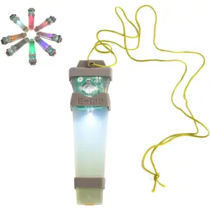 Tactical Helmet Light, Personal Identification Marker Survival Safety Signal Light with Constant/Strobe Task Lamp for Hunting Fishing Hiking Cycling