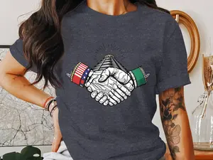 Chinga Tu Maga FDT Anti Trump T-Shirts with Handshake Design