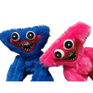 Poppy Playtime Huggy Wuggy Plush Backpack Soft Stuffed Bag Horror Game Toy Gift for Kids Fans