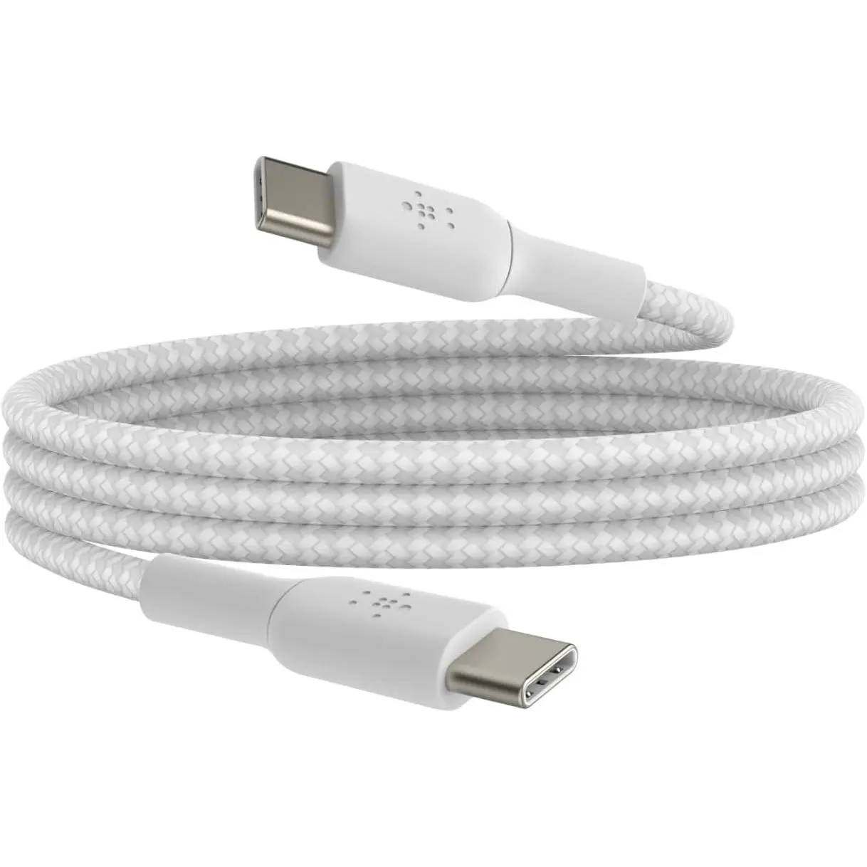Belkin Boost Charge Braided USB-C to USB-C Cable CAB004BT1MWH