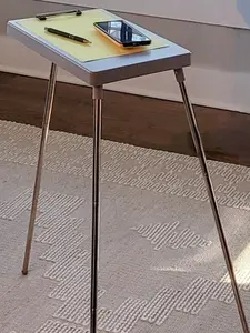 Mantis Clipboard - The Ultimate Mobile Workstation with Retractable 3-Leg Design for Writing & Setting Items - Lightweight & Versatile for Professionals
