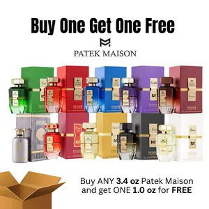 BOGO Deal: Buy any 3.4oz Patek Maison and Get a Prisme Nuit 1.0oz for FREE - Buy One Get One Free
