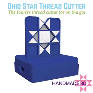 Ohio Star Thread Cutter - Blue