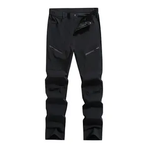 HOMUG Men's Outdoor Casual Sports Pants, Abrasion-Resistant Softshell Hiking Pants, Ideal for Spring and Summer Wear – Perfect for Sports, Outdoor Activities, and Hiking.