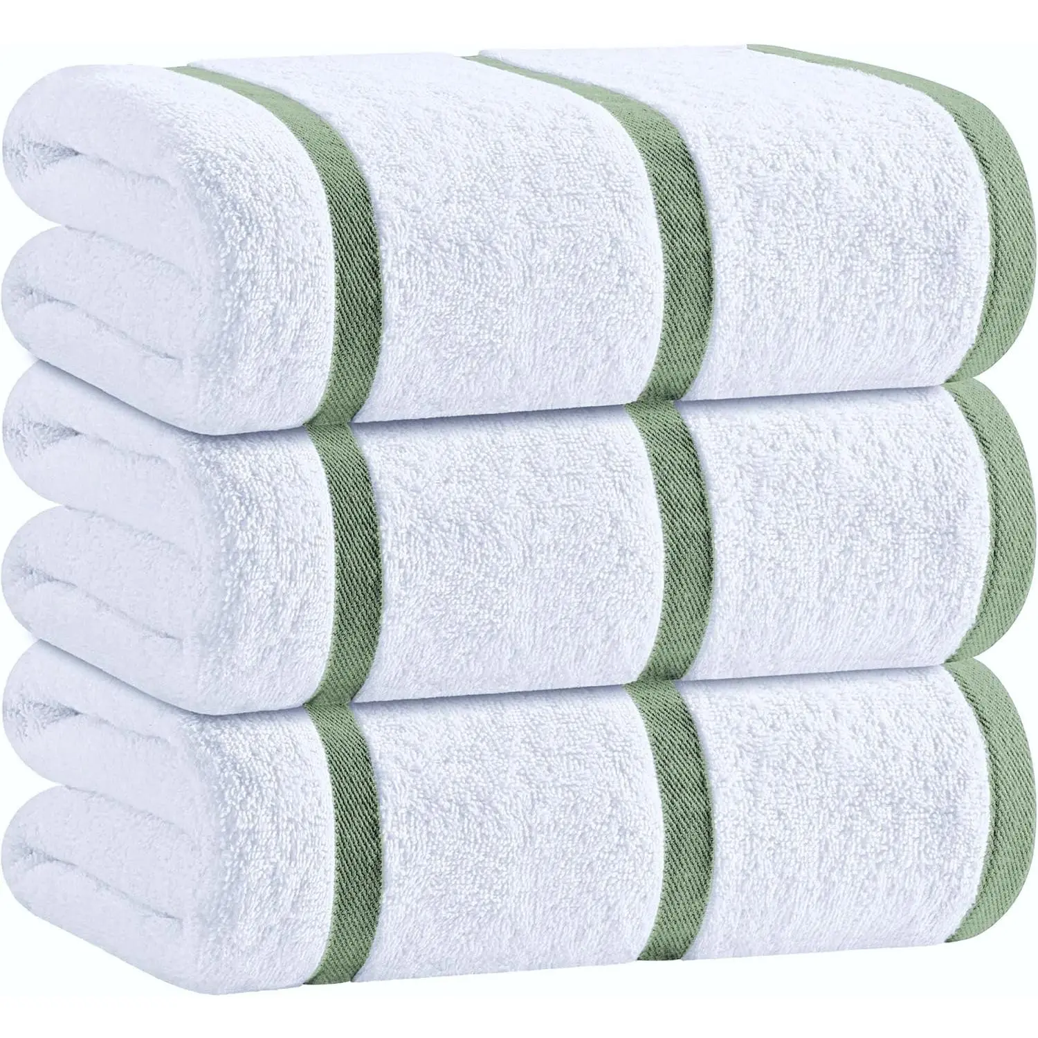 Striped Light Green