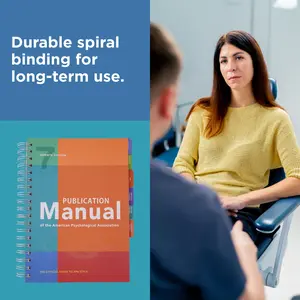 Official APA Publication Manual, 7th Edition (Spiral Bound) – Comprehensive Guide to Scholarly Writing, Formatting, and Citing