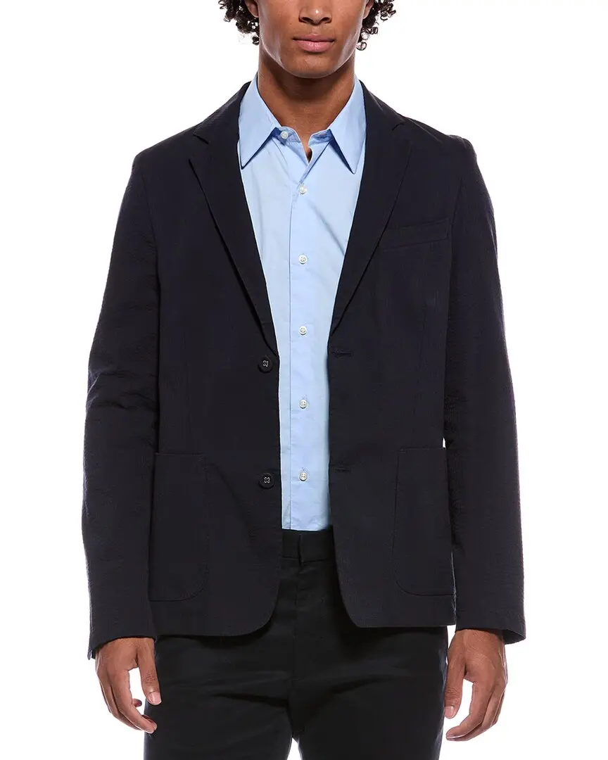 Officine Generale Nehemiah Seersucker Jacket