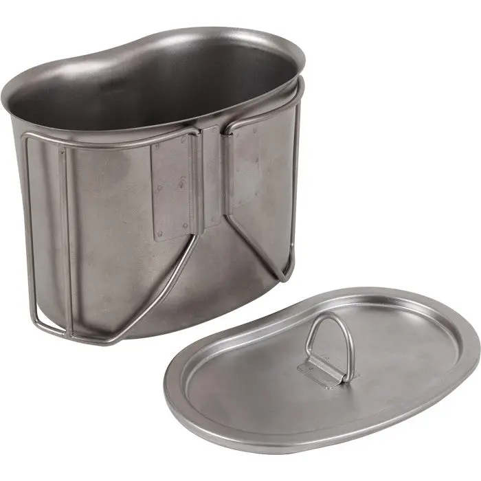 Stainless Steel Detachable Lid Cover for Canteen Cup, Kitchenware Drinkware Accessory