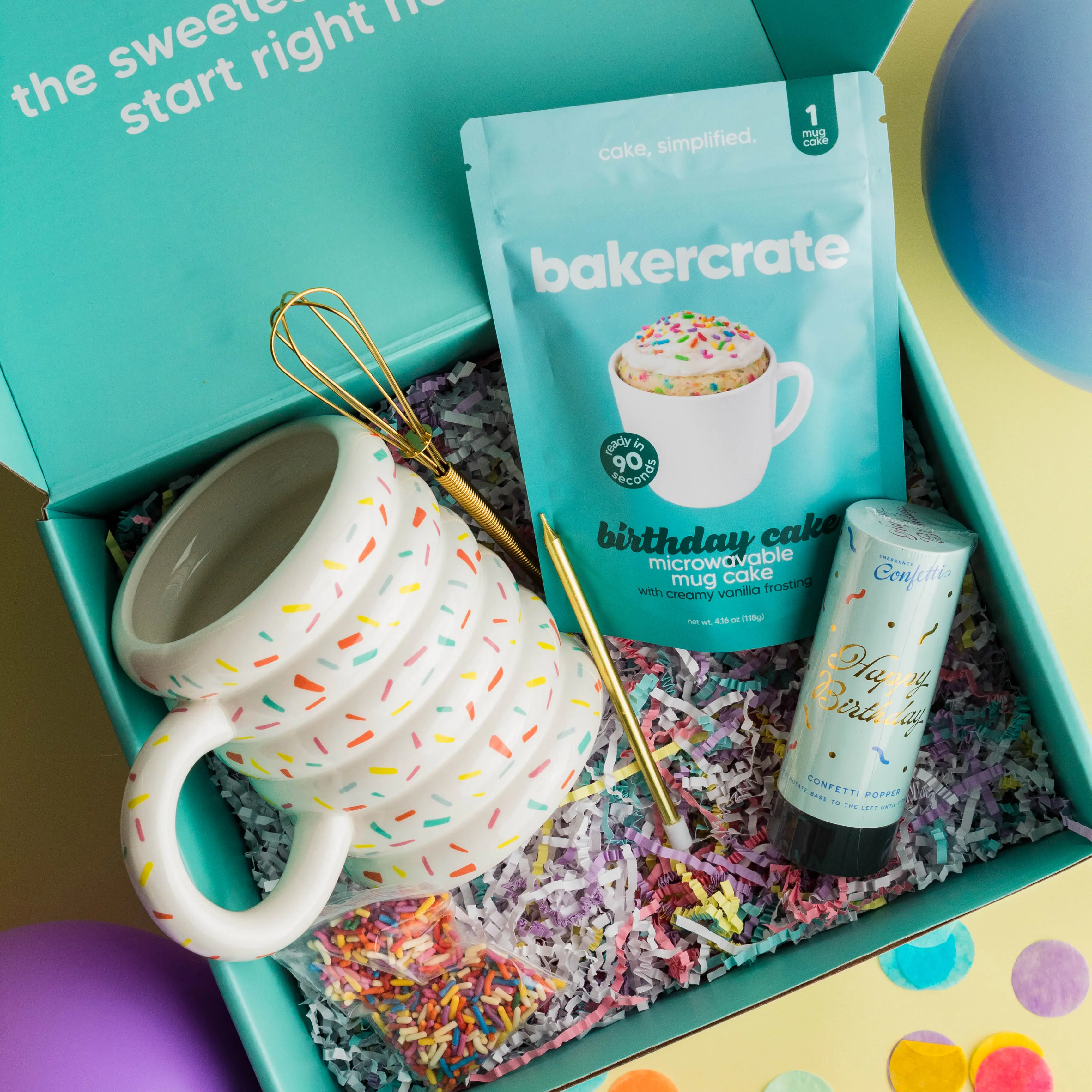 Birthday Mug Cake Kit