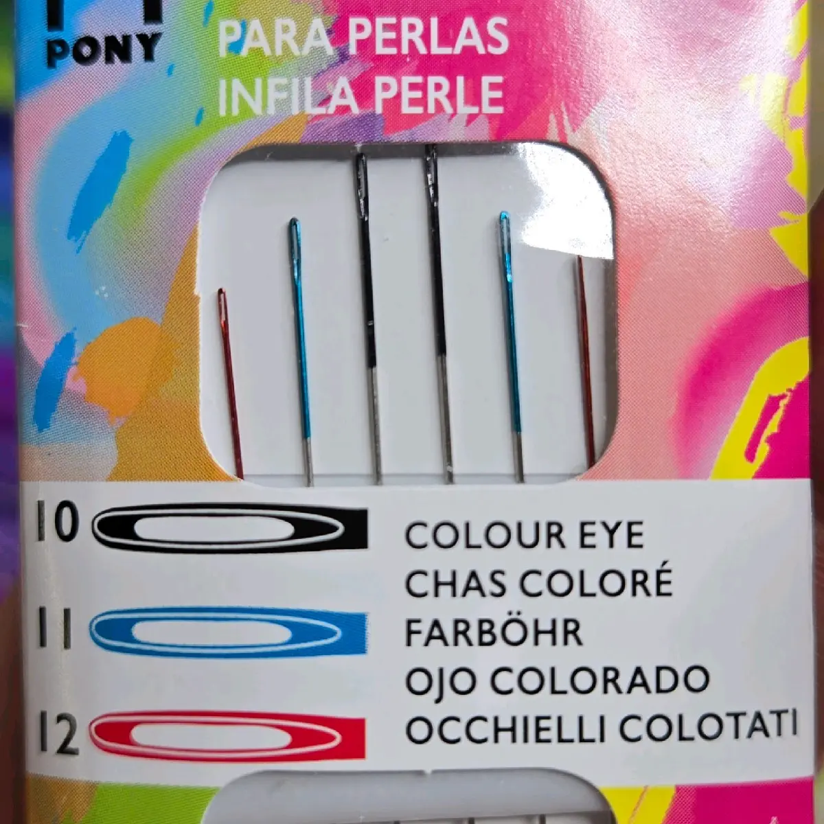 Beading Needle Pack 10/12 - 6pc Beading Needle Pack 10/12 - 6pc