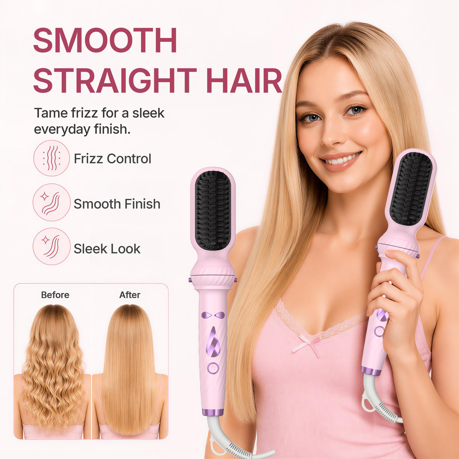 5-in-1 Automatic Rotating Curling Iron Set, Negative Ion Hair Styler for Effortless Curls, Beach Waves & Sleek Straight Looks, Fast Heat-Up, Anti-Scald Design 5-in-1 Automatic Rotating Curling Iron Set, Negative Ion Hair Styler for Effortless Curls, Beach Waves & Sleek Straight Looks, Fast Heat-Up, Anti-Scald Design