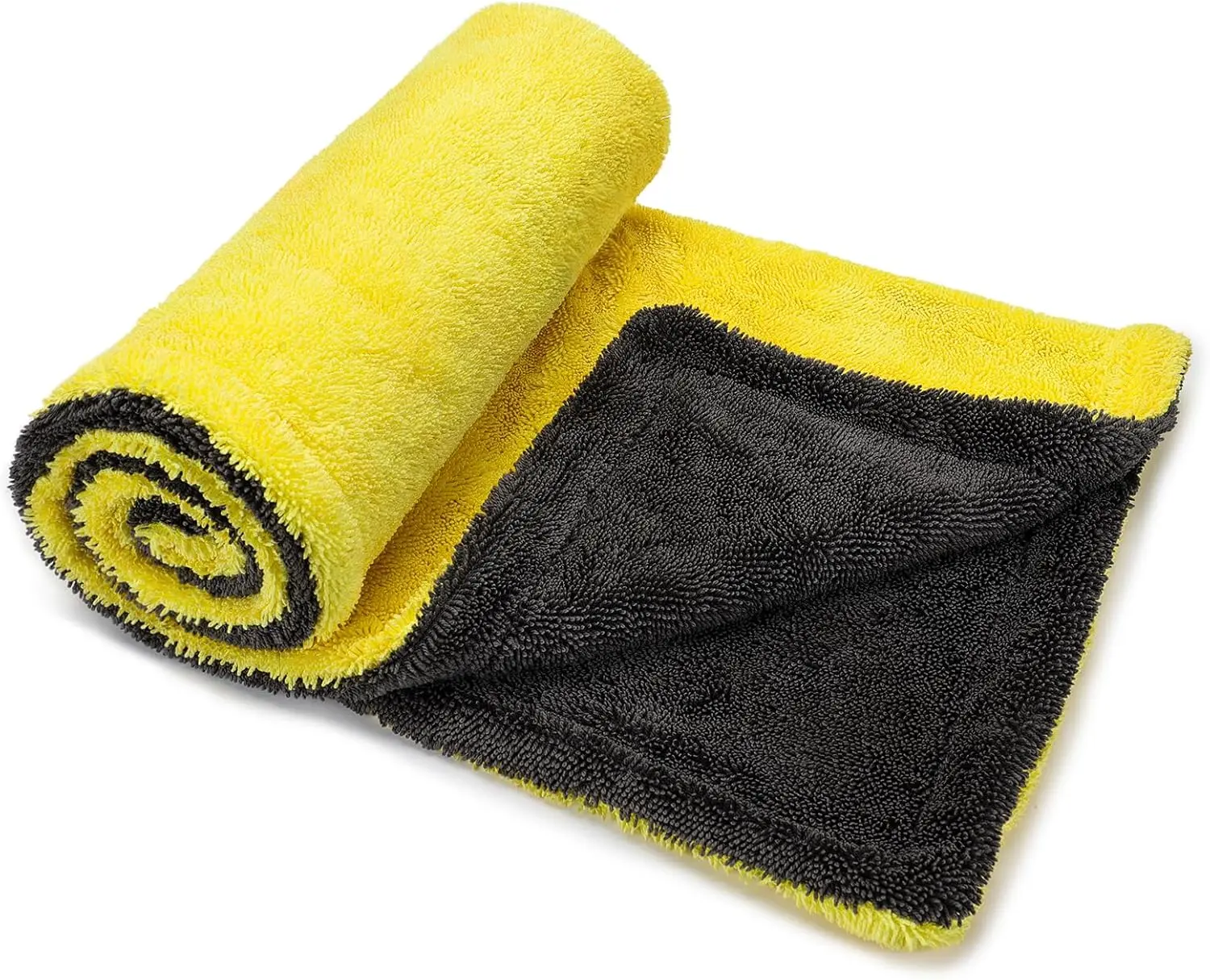 Oversized 36'' x 24'' Car Drying Towel, Christmas Gift, 1400GSM Twisted loop Super Absorbent Microfiber Towel, No Water Spots, No Streaks, Dries Your Car In Seconds!