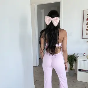 TimeOFF Backless Halter Jumpsuit , Soft Stretch Fabric, Moisture-Wicking , Yoga, Gym & Active Lifestyle , Women's Versatile Activewear Fitness Outfit Workout Apparel,jumpsuit women