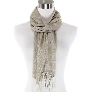 Winterflake Beige Scarf