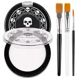 UCANBE Professional Smooth Oil-Based Face & Body Paint Cosmetic Kit - Non-Toxic, Orange, Ginger Yellow, Cream Shades, Blendable Full Coverage - For Children, Halloween Zombies, Animals, Avatar Arts Makeup,familyfun