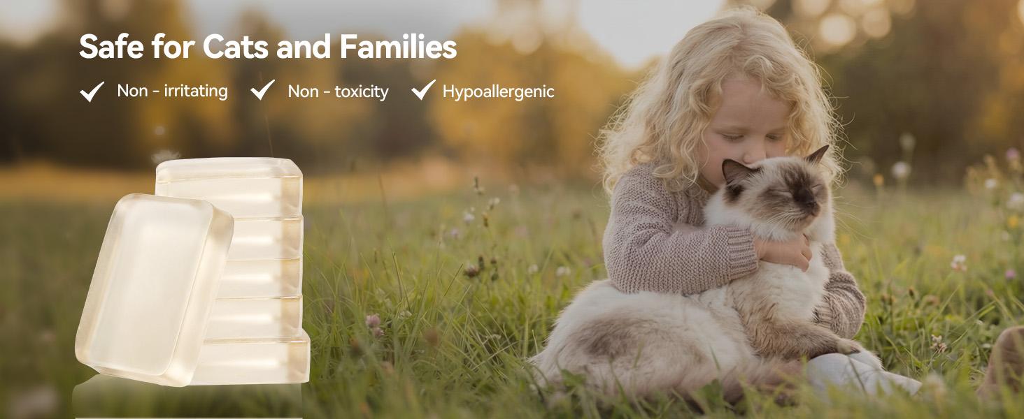 Thereye Cat Litter Box Deodorizer, Compatible with SC06 Automatic Litter Box, Long-lasting Pet Odor Eliminator Gel for Thereye self cleaning litter box, 6PCS