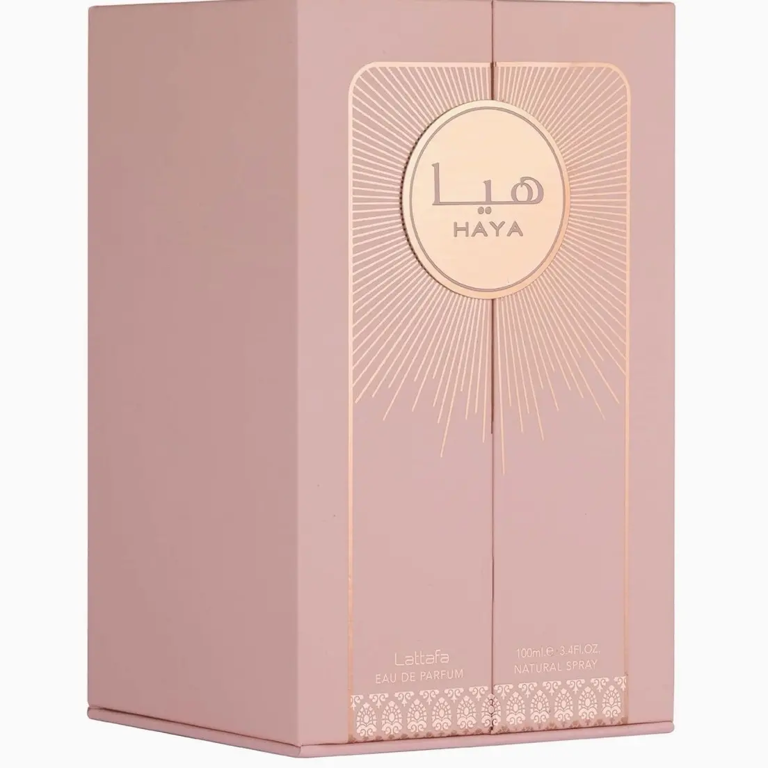 Lattafa Haya Eau de Parfum Spray for Women, 3.4 Ounce