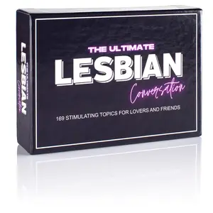The Ultimate Lesbian Conversation Card Game - 169 Engaging Topics, Pride & Pleasure Decks