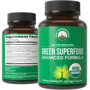 Greens Superfood Capsules USDA Organic