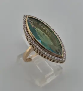 ANILLO ALMENDRA AZUL CLARO AN00000279MU