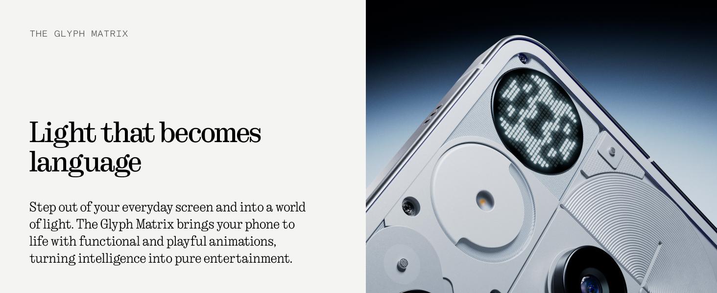 Nothing Phone (3) Cell Phone, 2025 New 5G Unlocked Phones 512GB, Android 15, Snapdragon 8s Gen4, AI Mobile Phones with Four 50MP Cameras & AMOLED Display, 5150mAh, Glyph Interface, Smartphone White