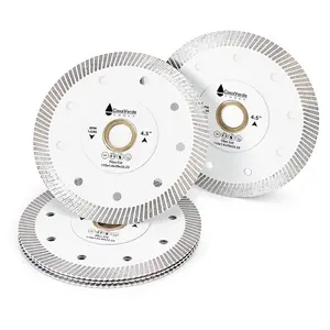 5pc/Lot Super Thin Tile Blade 4 1/2 inch Diamond Turbo Blade for Marble and Tiles