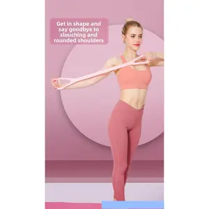8-Shape Resistance Band Shoulder Home Resistance Rope Elastic Stretching