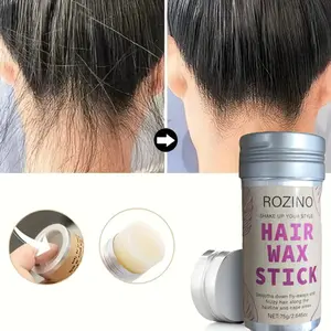 ROZINO Hair Wax Stick — Flyaway control and styling pomade for kids, women and men, ideal for creating hair buns and hair accessories (2 packs of wax) Haircare Gel