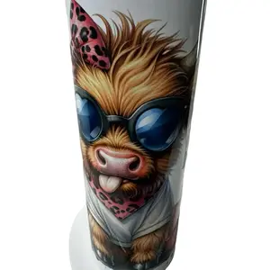 Hot mess mama cow Tumbler/Bluetooth Speaker Tumbler with fun sassy design  Drinkware Bottle  Cup Water Bottles Lid Washable Reusable Bottled Mug Portable