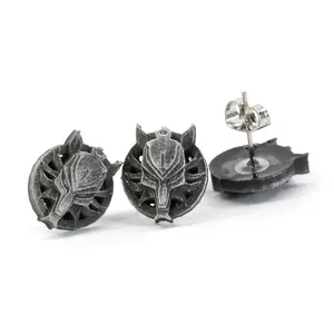 Fenrir Earrings Pair - Final Fantasy 7