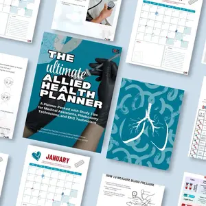 Medical Assistant Planner with Study Tips - Organize Your Career and Life