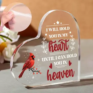 Cardinal Memorial Gifts for Loss of Loved One, Unique Cardinal Christmas Ornament, Bereavement Condolence Decor in Memory of Dad Mom