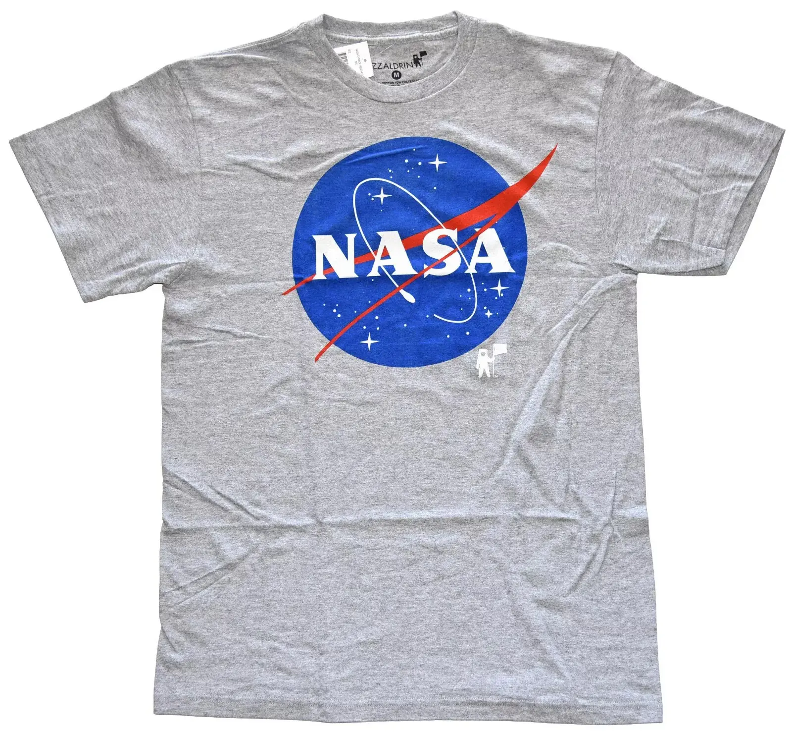 NASA Logo Grey Heather Men's Graphic T-Shirt New Officially Licensed, Graphic tees, Streetwear, Men gifts, T Shirt for Men, Top, Menswear