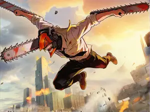 Chainsaw Man (2) Sticker