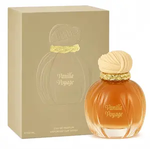 Vanilla Voyage Unisex EDP Spray 100ML, Long-Lasting Soft Sweet Rich Vanilla Creamy ButterCaramel, Gourmand Amber Musk WarmFragrance, Date Woman Summer Daily CasualWear, Luxurious Long Lasting Perfume, Ideal Gift