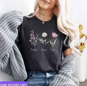 Subtle FDT Shirt, Floral FDT Gift, Flower T-Shirt, MAGA Shirts, Feminist Gift, Cotton Sweatshirt Top Womenswear